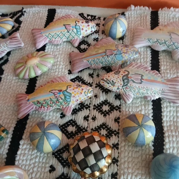 Mackenzie Childs Assorted Knobs - Picture 4 of 5